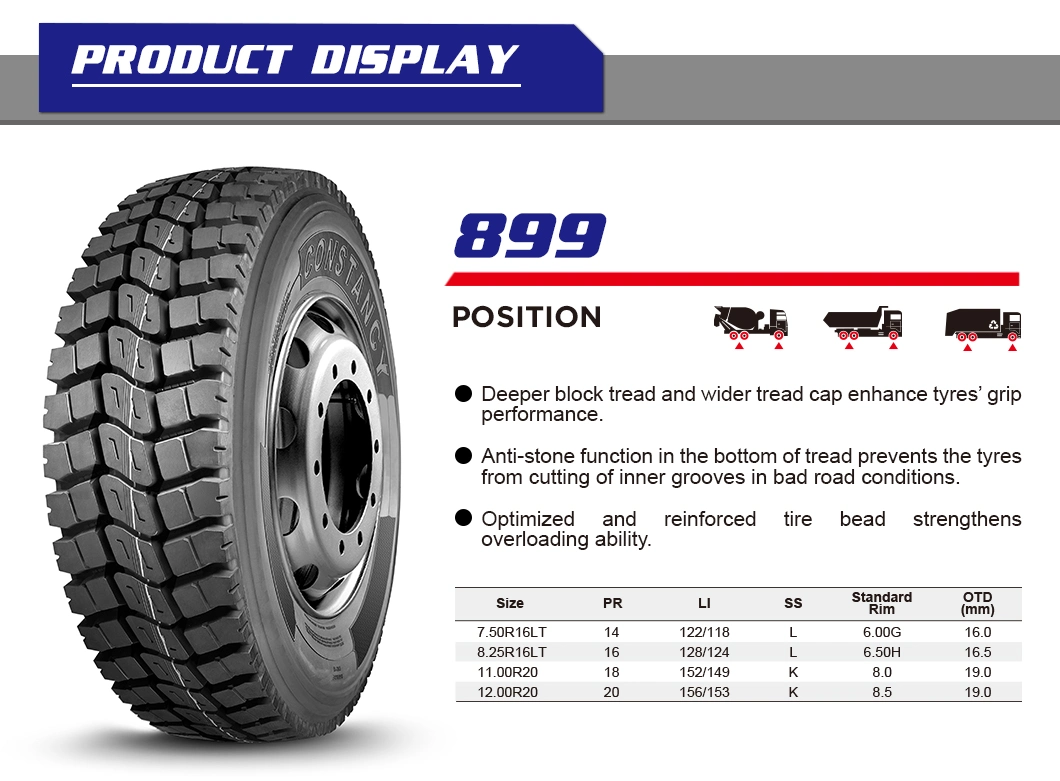 High quality/High cost performance  All- Steel Radial Truck Tire 11.00r20