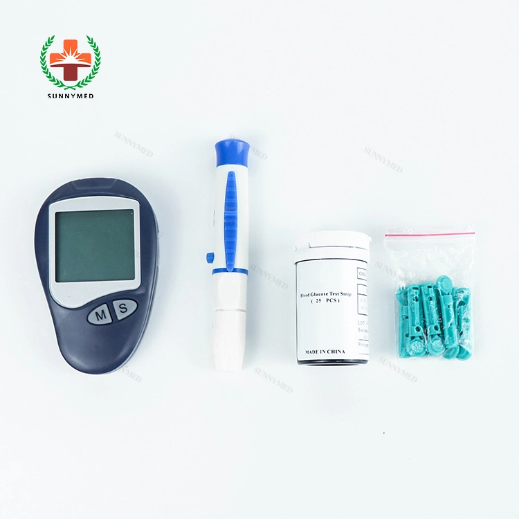 Digital Medical Blood Sugar Tester Hemoglobin Test Glucometer