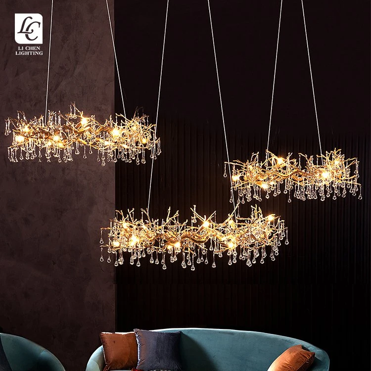 Modern Design Indoor Ballroom Decoration Lighting Glass LED Table Lamp