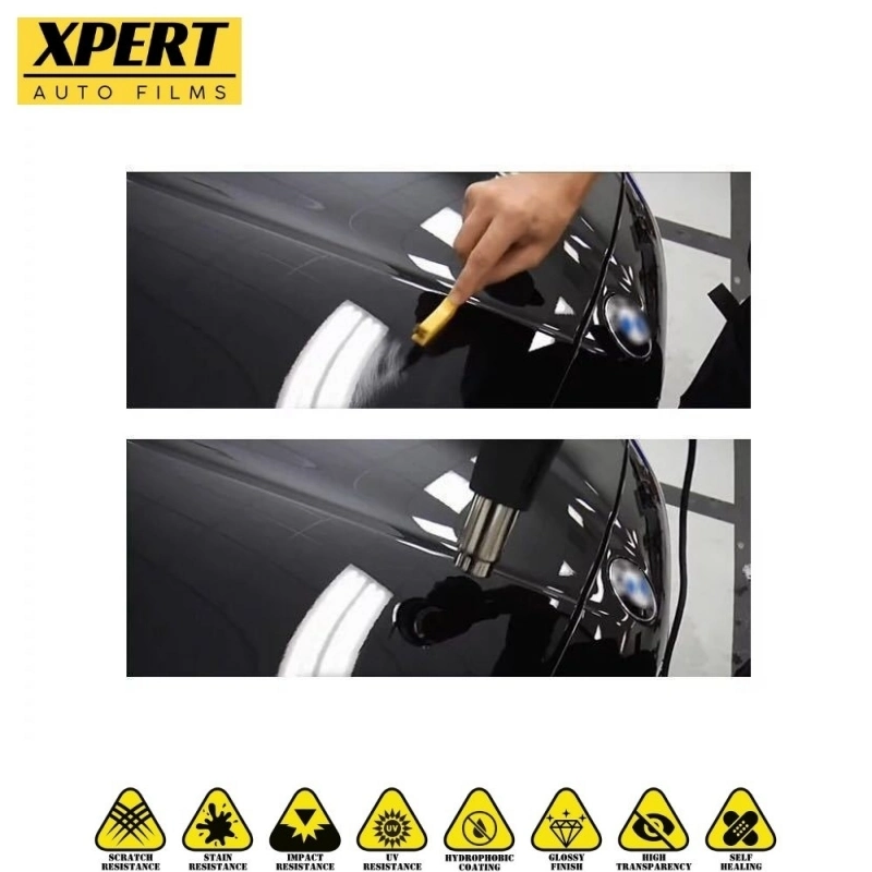 Xpert Auto Films качество глянцевая матовая отделка Самоисцеленная устойчивость к царапинам Покрытие из материала TPU PPF для автомобиля с защитой от царапин