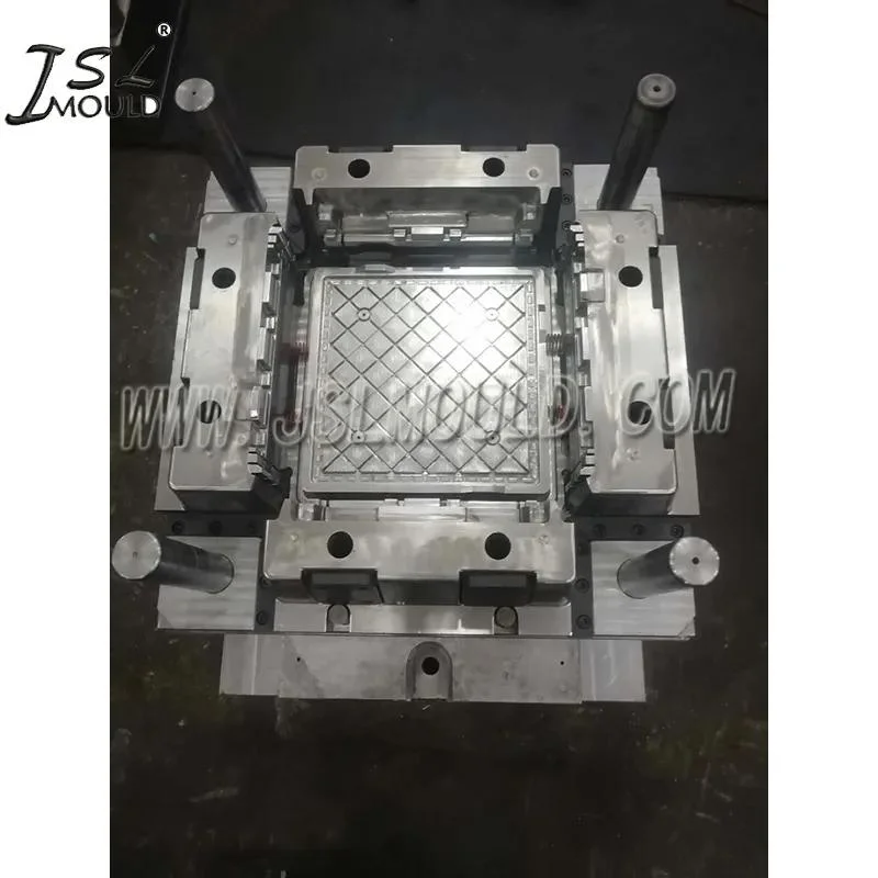 Injection 16 Quart Folding Milk Crate Mould