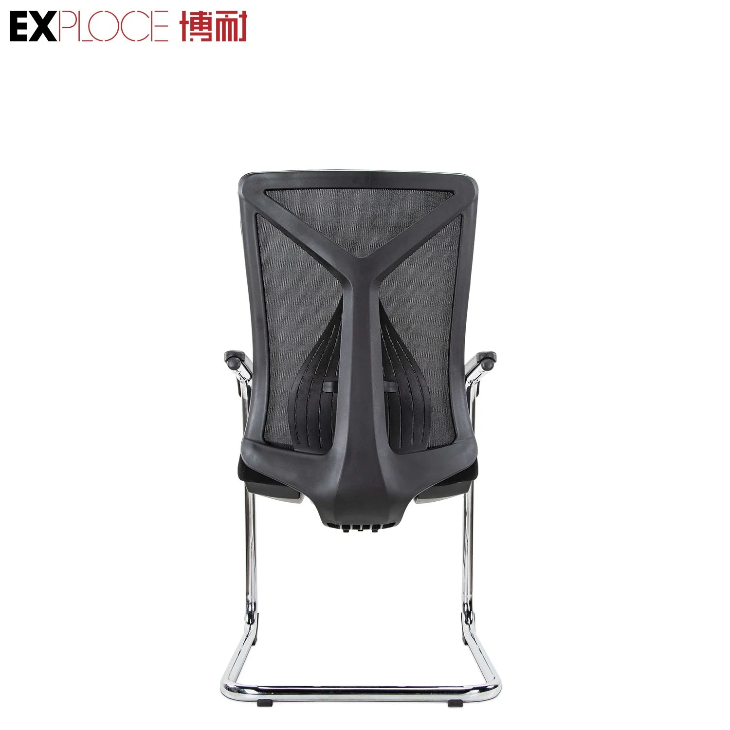 Molded Foam America Market Office Folding Plastic Stackable Sled Chair Hot Sale