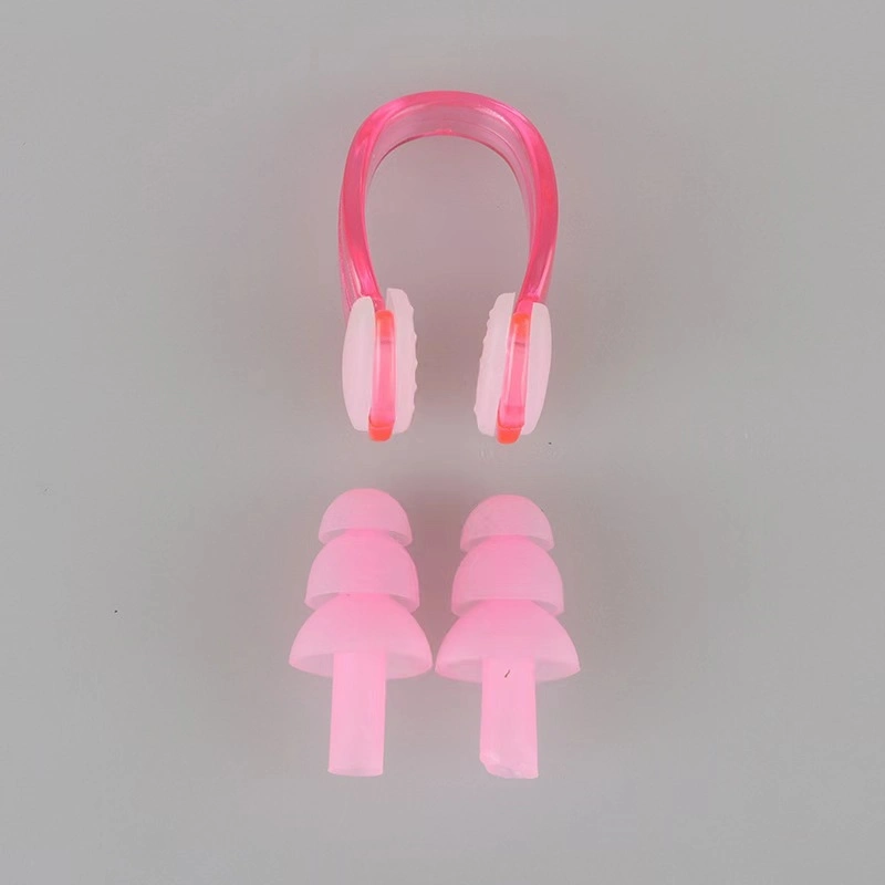 Comfortable and Soft Silicone Nose Clip Swimming Equipment Multi-Colored Swimming Products for Children and Adults