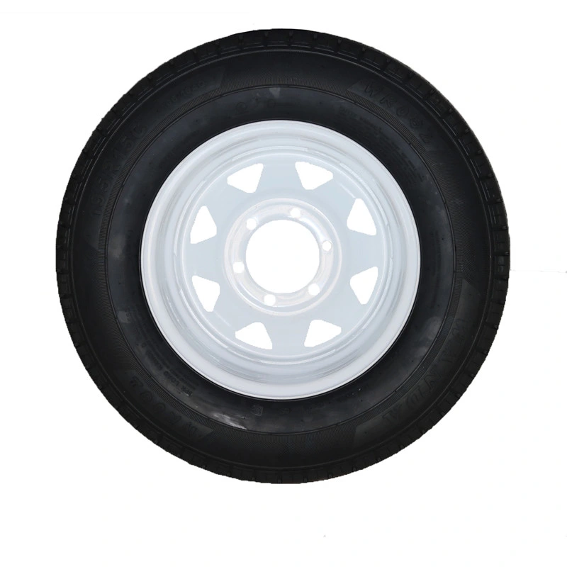 Chinese Best Quality Natural Rubber Radial Truck Tyre with Wheel Rim for Truck Trailer and Car 185r14c