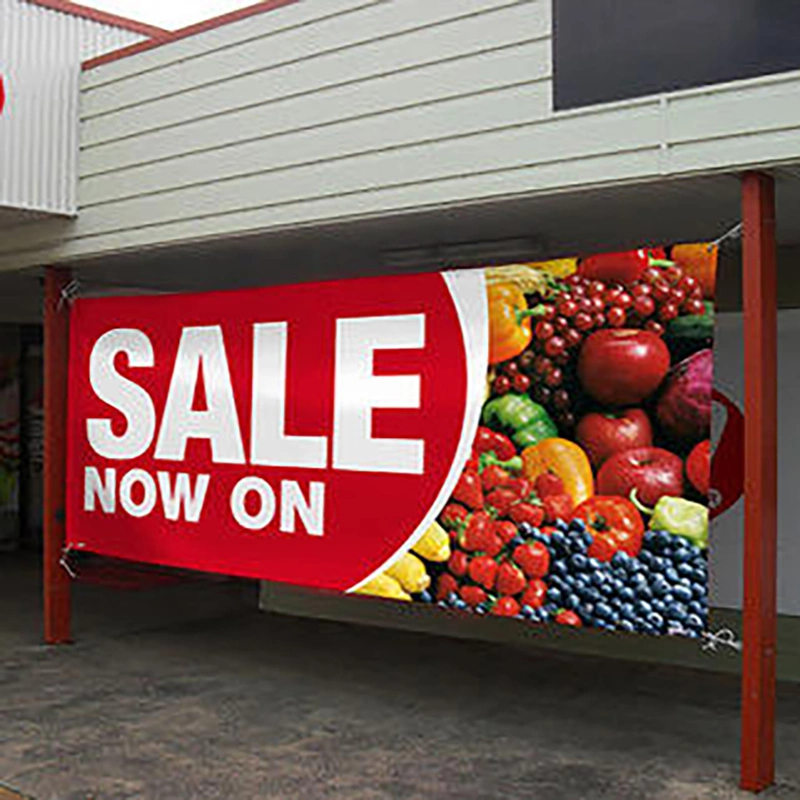 Customized Outdoor Large Vinyl Banner Ad Display