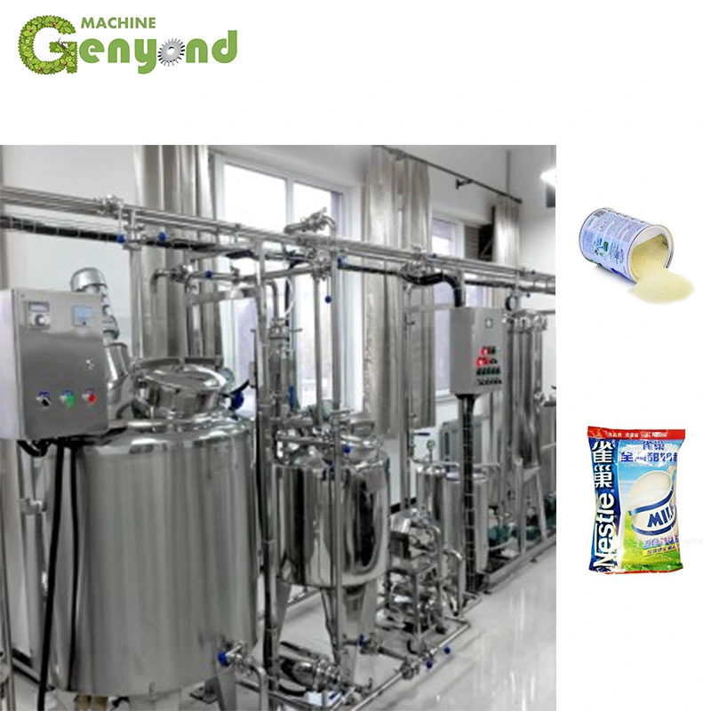 Fábrica Industrial leche en polvo en pequeña escala fábrica de maquinaria Línea
