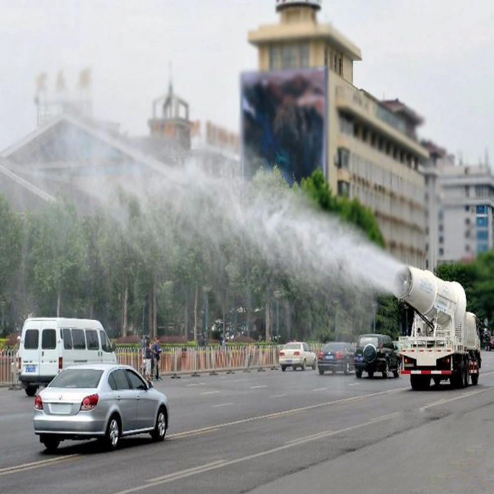 Protección Ambiental Green Urbano Móvil Mist City Street pistola de represión Polvo Fuego agua Carro pulverizador fumigación vehículo montado niebla Cannon Máquina