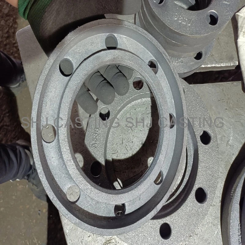 Flange de ferro dúctil fundido ASTM A536 para terminal de encaixe HDPE Adaptador de flange