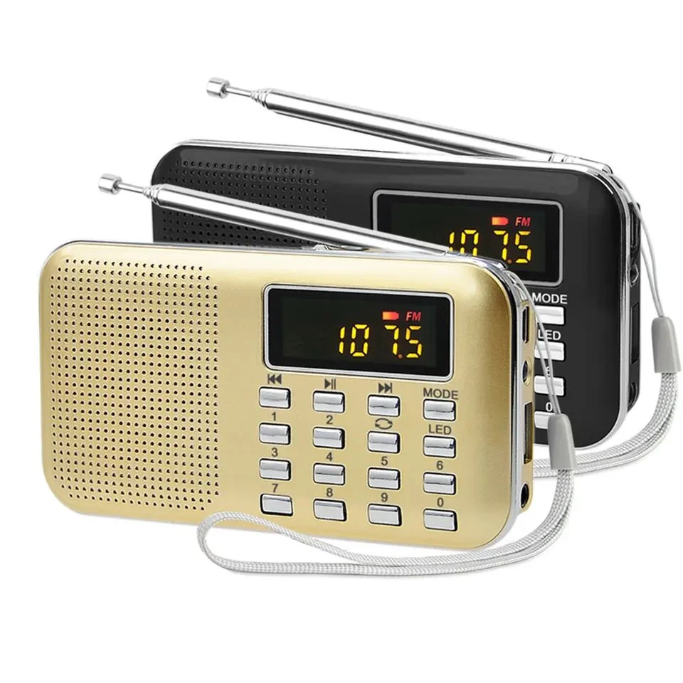 Factory Portable L-218 Mini Am FM Radio with USB Speaker