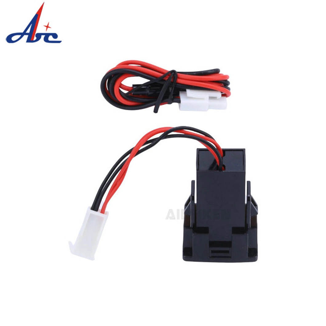 4.2A Dual USB Power Socket Auto Switch 2.1A+2.1A Car Charger for Honda