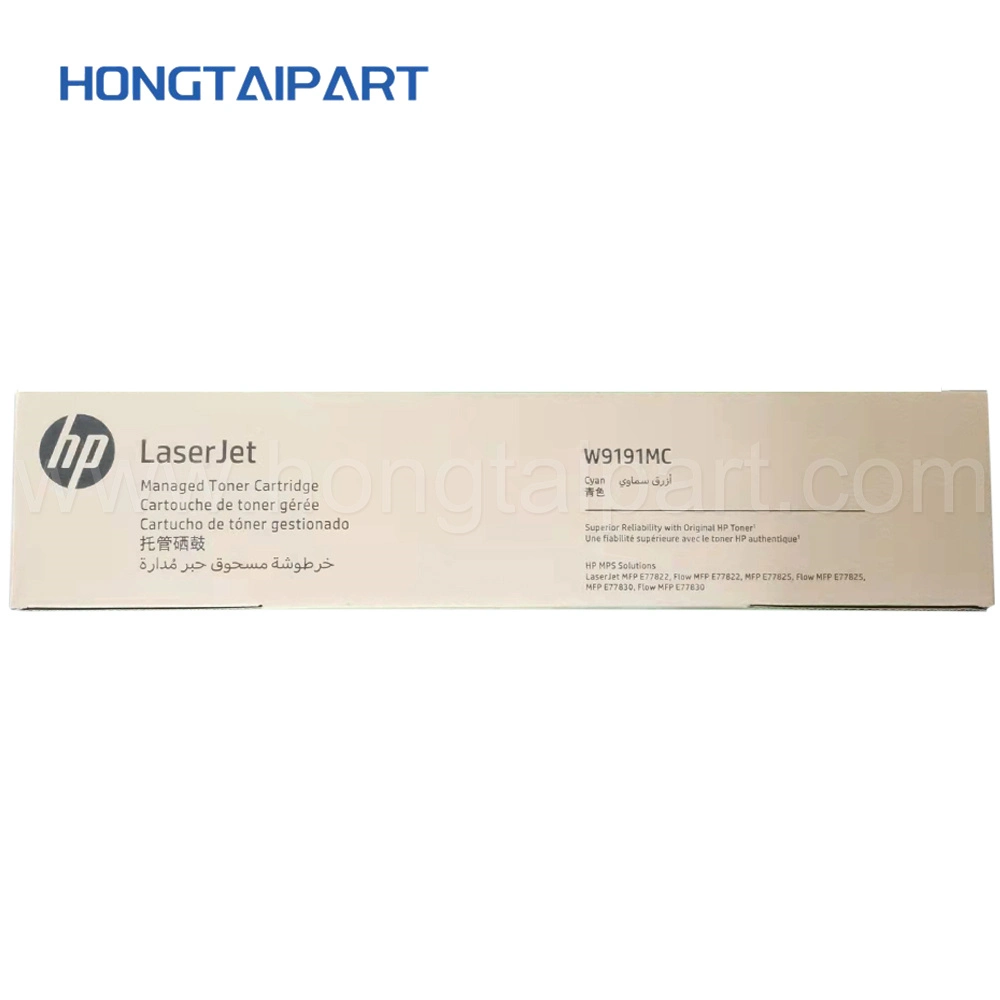 New Genuine Color Toner Cartridges W9040mc W9041mc W9042mc W9043mc W9090mc W9190mc W9191mc W9192mc W9193mc for HP Mfp E77822 E77825 E77830 Printer Toner Kit Cmy