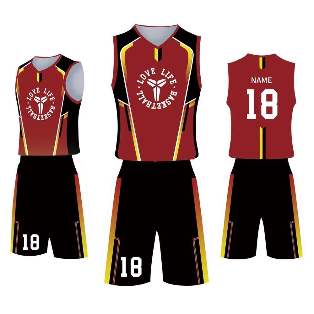 Best Quality Custom Basketball Uniform Wholesale/Supplier Practice Basketball Wear in Stock European Basketball Jerseys