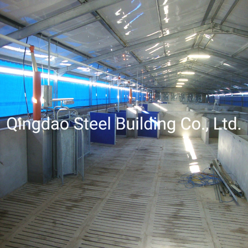 Design Cheap Price Light Steel Structure Pig Farm Shed Building