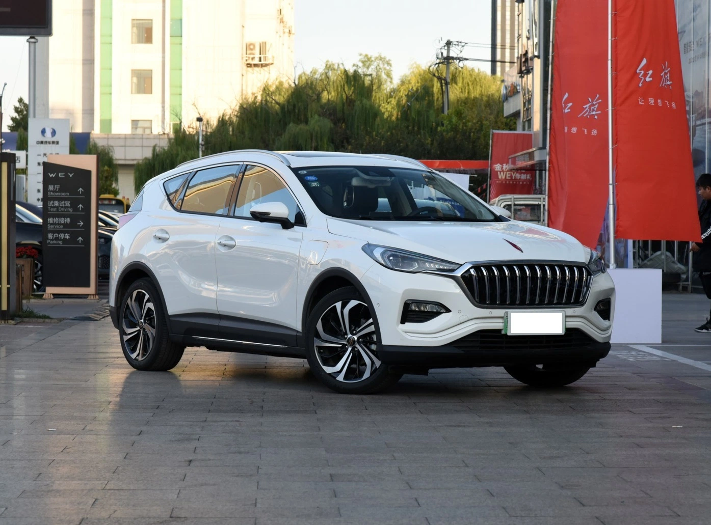 China New Energy Auto Hongqi E-HS3 5 Sitz SUV Electric Auto