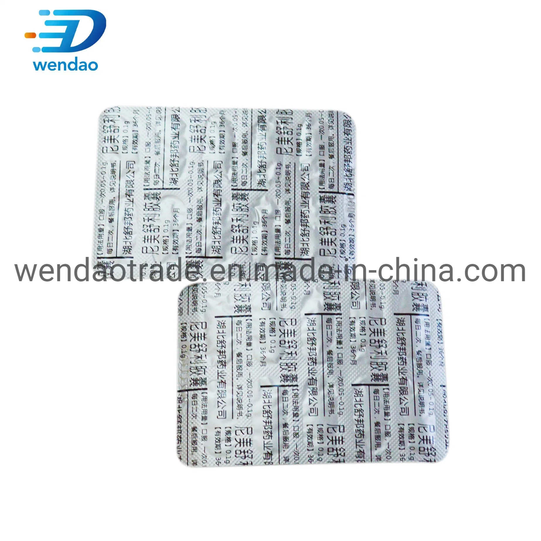 OEM Printed Pill Medical Packing Ptp Aluminum Blister Foil for Pack