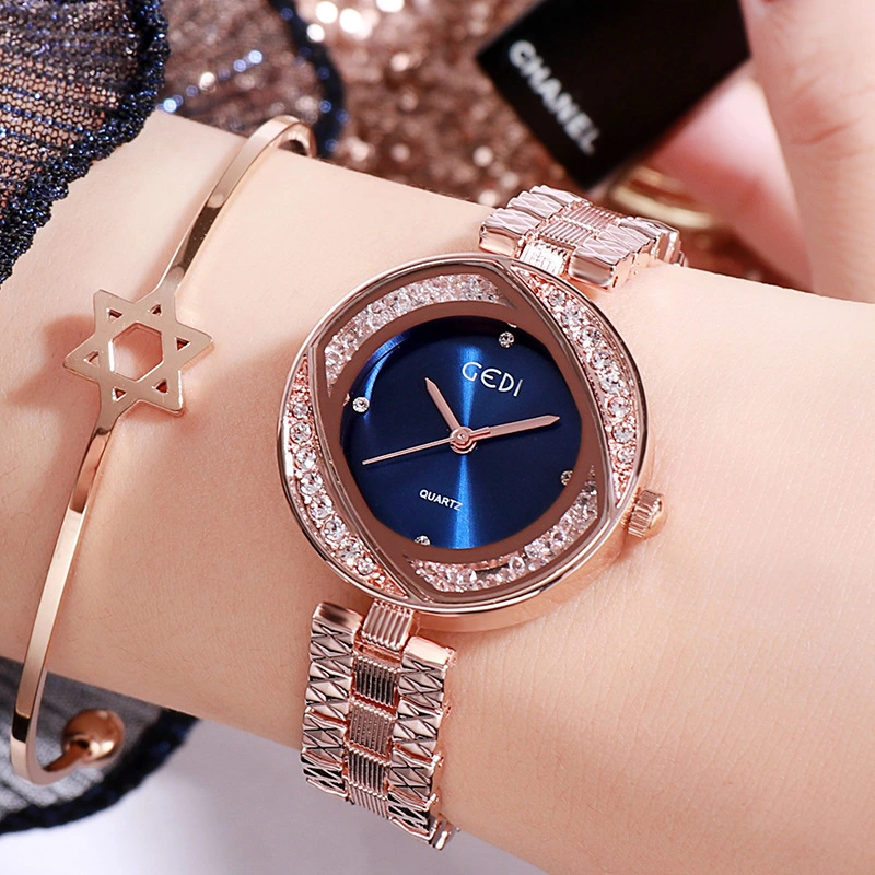 Wholesale/Supplier Relojes Fashion Wristwatch Ladies Gift Watches Japan Movt Quartz Stainless Steel Back Jewelry Watch