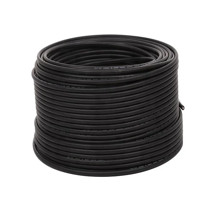 6mm 10mm 16mm 25mm 35mm Conductor de cobre estañado DC Solar Fotovoltaica PV Cable solar