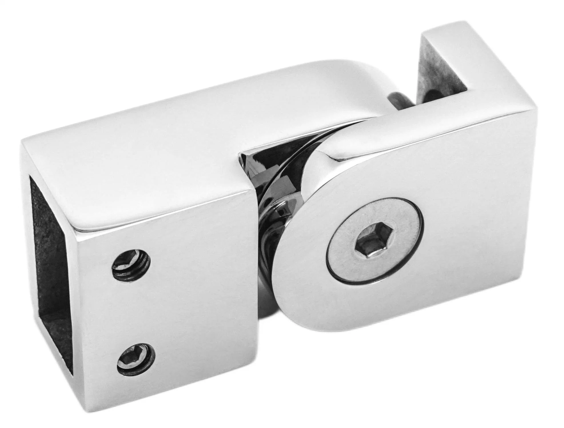 Bathroom Shower-Glass Hardware Accessories Patch-Fitting Swivel Adjustable Wall-Mount Pipe Connector