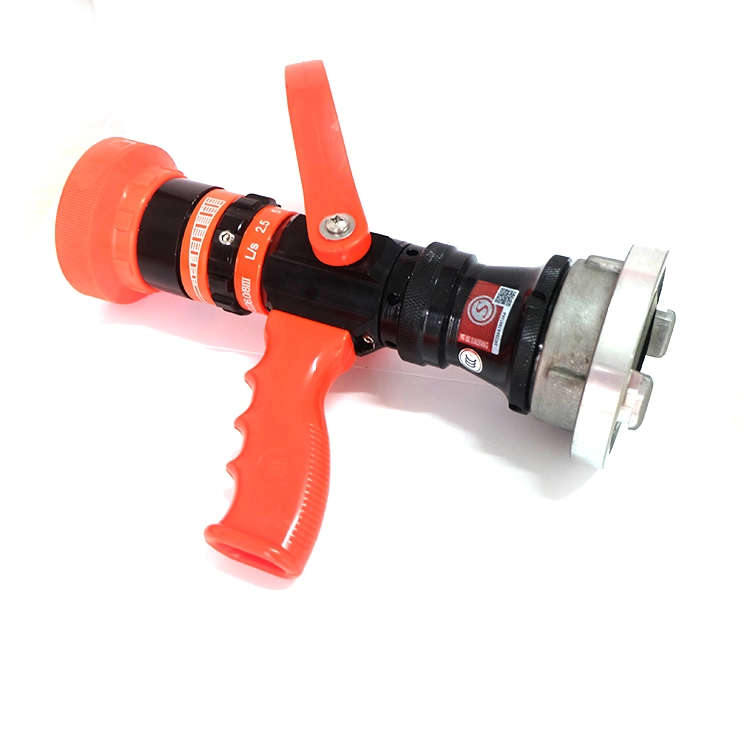 700lpm 1.5-3inch Multifunctional Selectable Gallonage Fire Nozzle Automatic Fire Hose Nozzle for Fire Rescue Firefighting