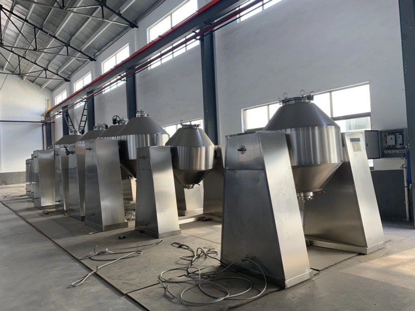 1000L Working Volume Szg-2000 Double Conical Rotary Vacuum Drying Equipment for Biochemistry Products