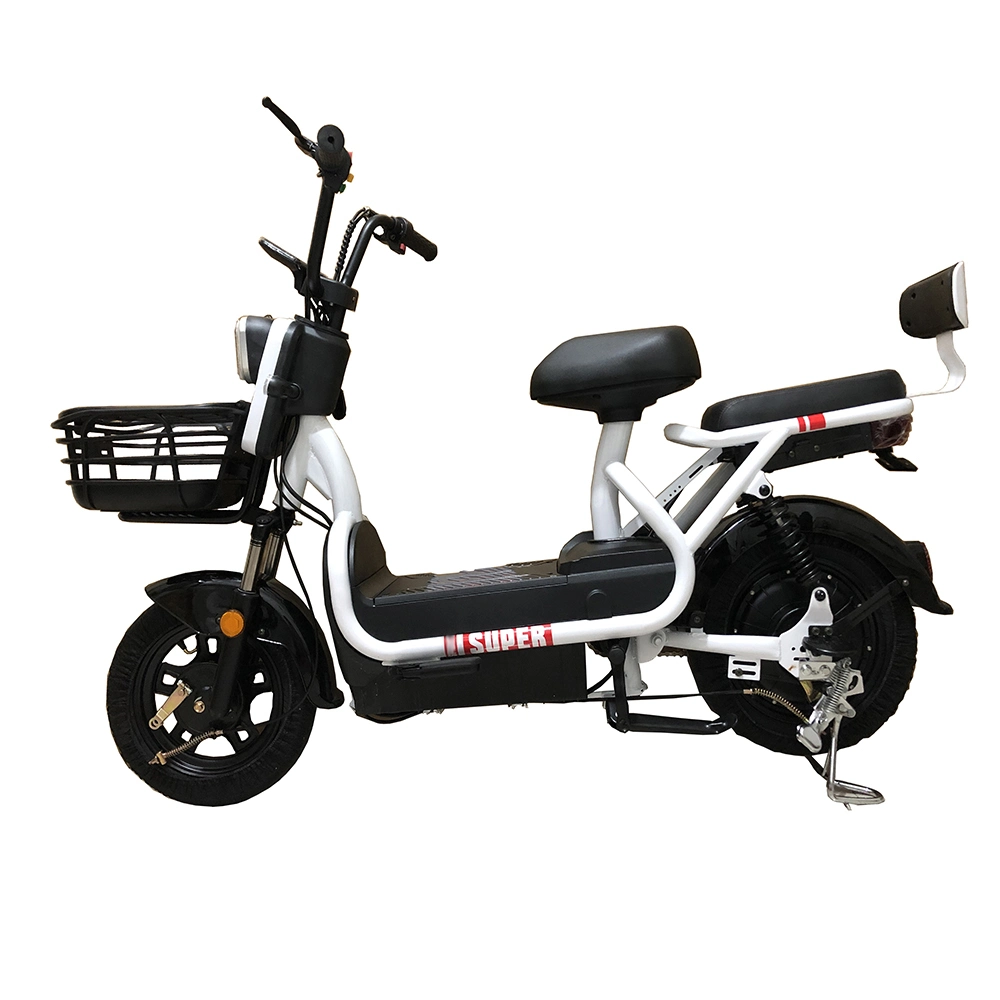 China Factory Best Seller 350W Motorized Fashion Electric City Bike Electric Bicycle Scooter Bike for Adult and Parts (TJHM-009O)