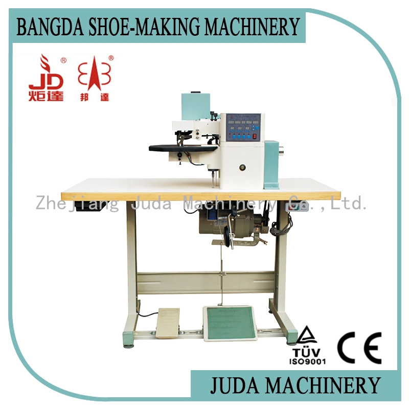 Hot-Cement Leather Edge Folding Gluing Machine Shoe Making Machine