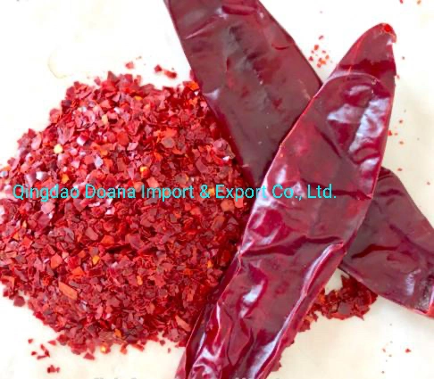 Professional Manufacturer Sweet Paprika Flakes 3*3mm Paprika Flakes