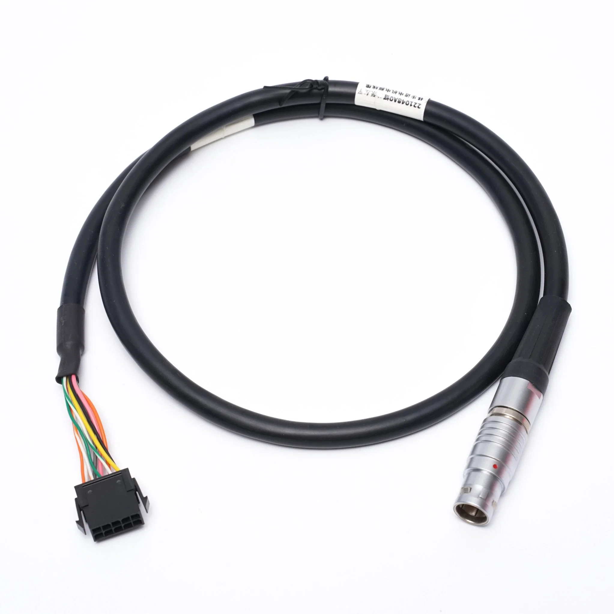 OEM PVC/FEP/TPU/PP/XLPE/LSZH/Silicone Materials Power Transfer Electrical Harness Waterproof Aviation Connector Wire Assembly