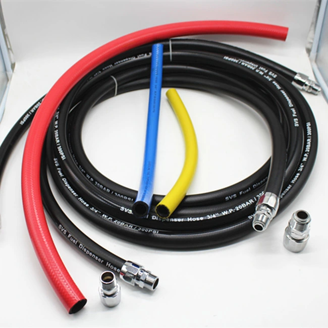 Flexible 3/4'' Rubber Fuel Dispenser Hose for Fuel Dispensing Pump