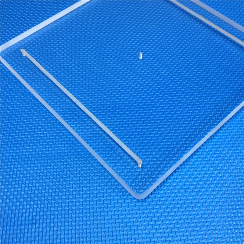 Custom Jgs1 Jgs2 Jgs3 Quartz Glass Plate UV UVC Glass Fused Quartz Windows for Optical Filter