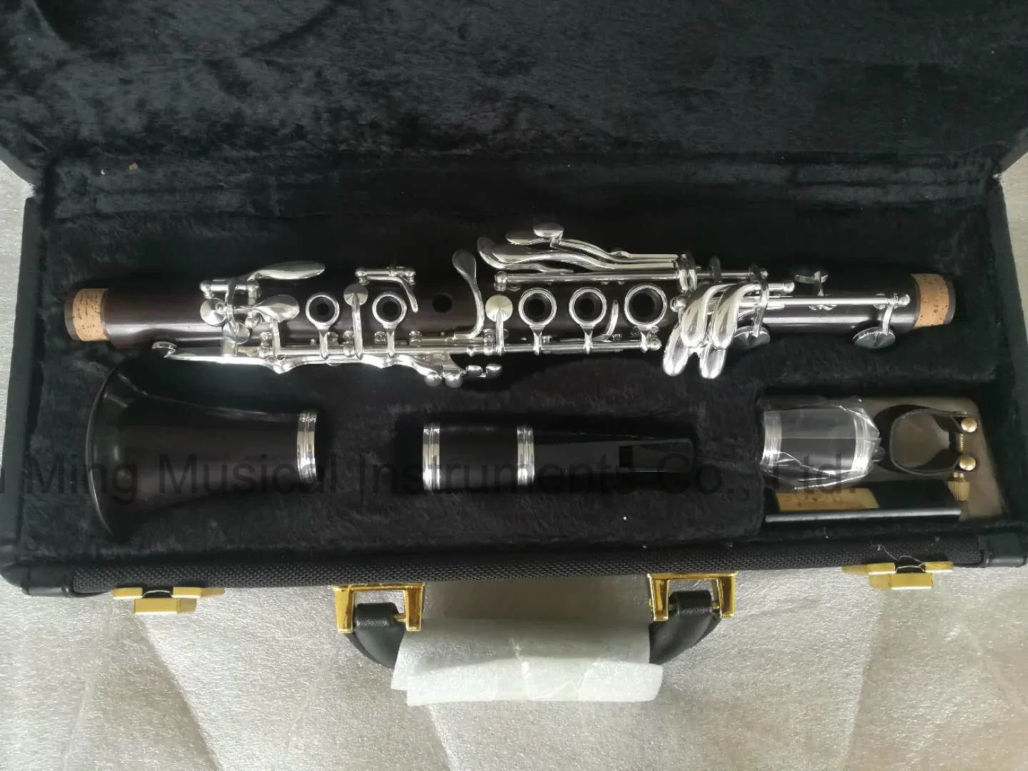 Professional Ebony Body Eb Clarinet Manufacturer