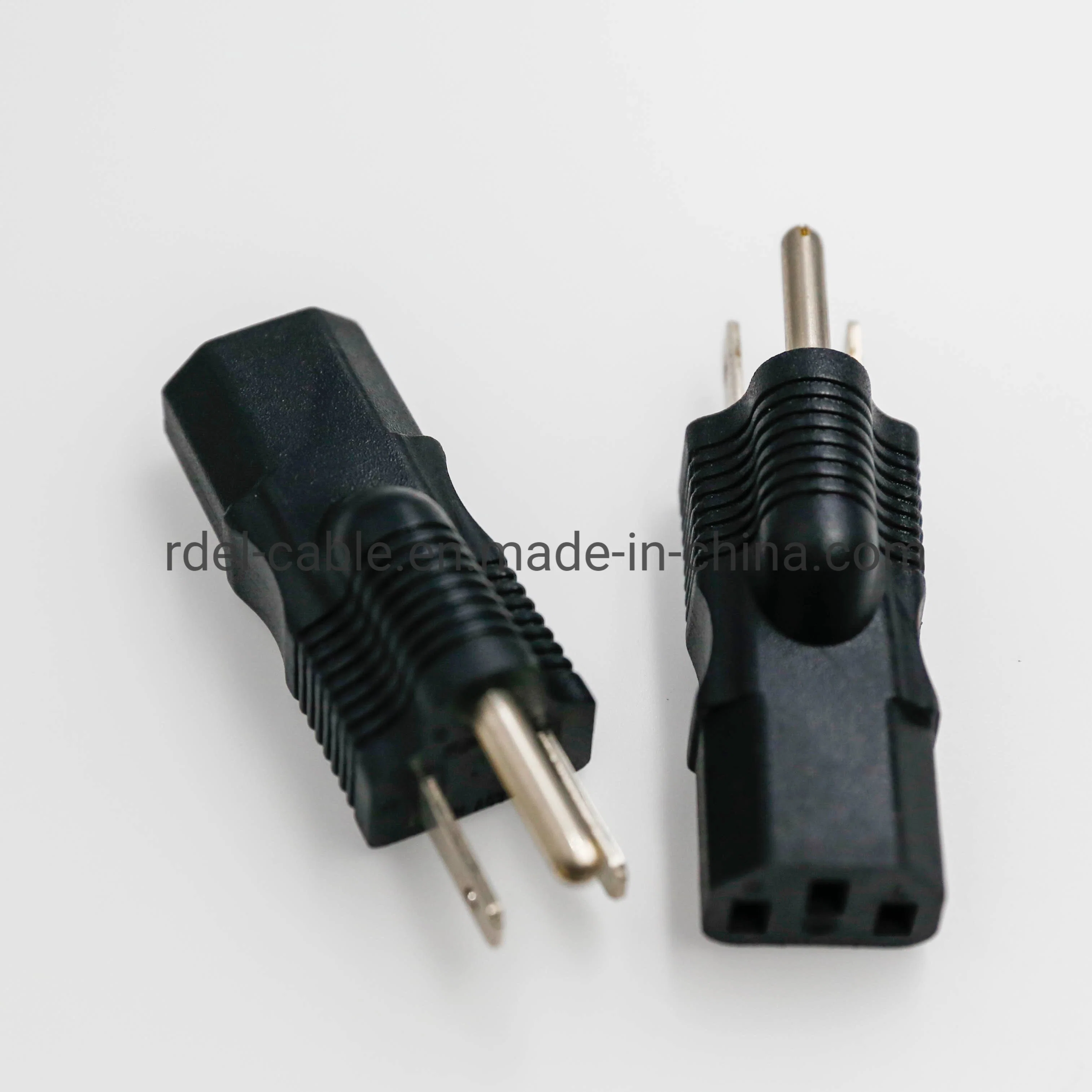 Adapter NEMA 5-15p 6-15p to IEC 60320 C13 ETL