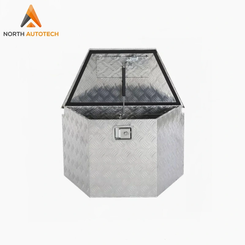 Caja de herramientas para la base de la caja de la base del camión de recogida de aluminio debajo de la herramienta del remolque Caja de almacenamiento