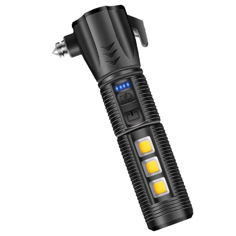 USB Charging Flashlight Mini Tactical Torch Flash Light for Outdoor Hiking Emergency Camping