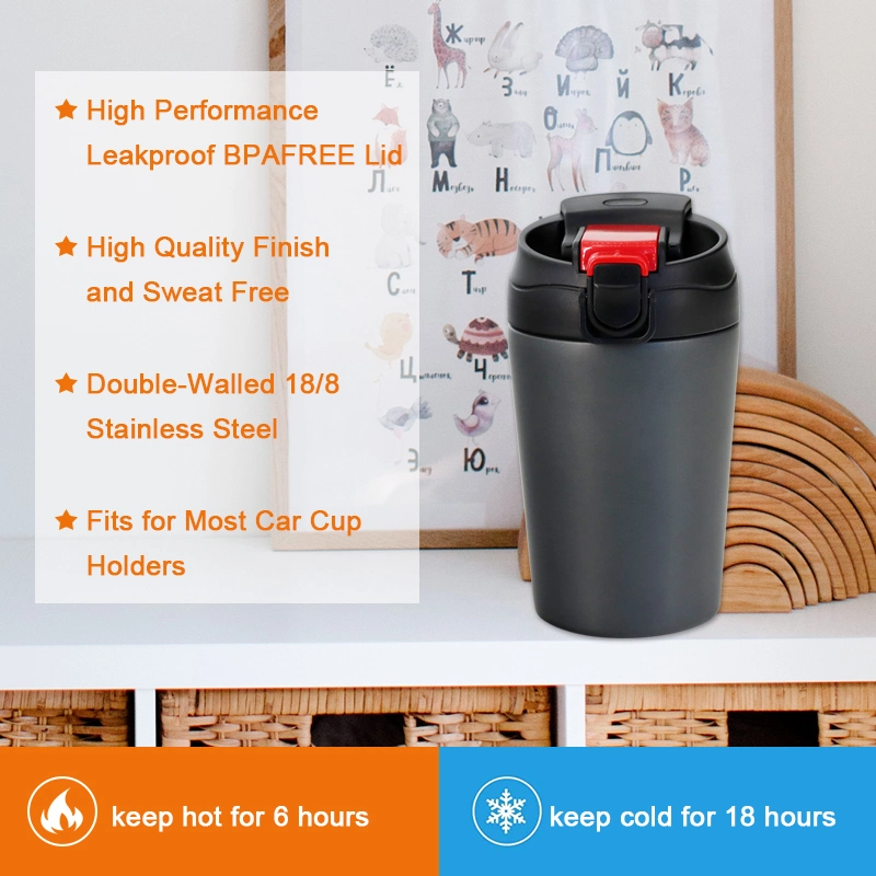 New Coffee Cup 600ml Double-Layer Stainless Steel Cup Vacuum Coffee Cup