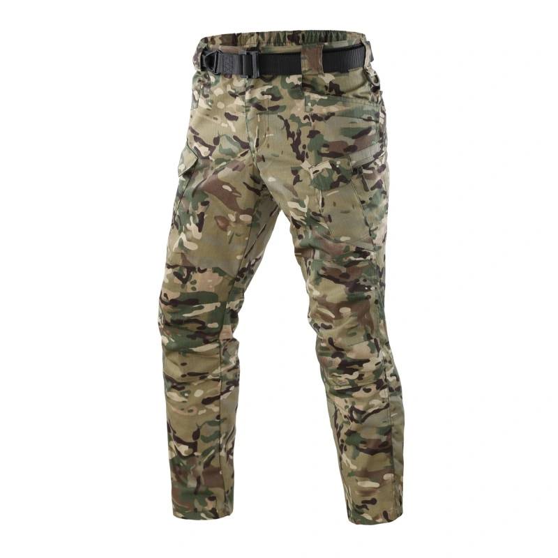 8 cores de homens desportos ao ar livre Plaid IX7 Calças Carga Militar Caça Tactical Pants