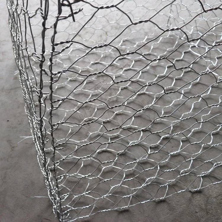 Cable hexagonal galvanizado/PVC caliente DIP pared de jaula de roca de malla Río colchón gabion Cages gabion Cajas gabion Cestas gabion pared Precio