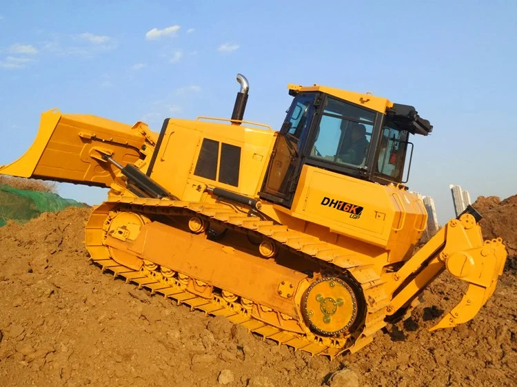 Dh16-K2 160HP Bulldozer Shantui EPA con Motor de Control Electrónico