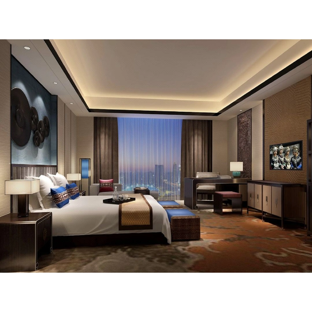 Custom Made 5 Star Luxury Modern Hospitality Interior Room Hotel Bedroom Furniture