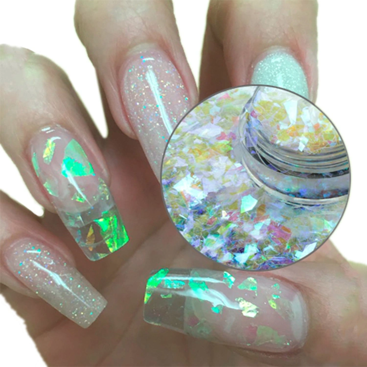 Kolortek Iridescent Chameleon hojuelas para Nail Art Design usa