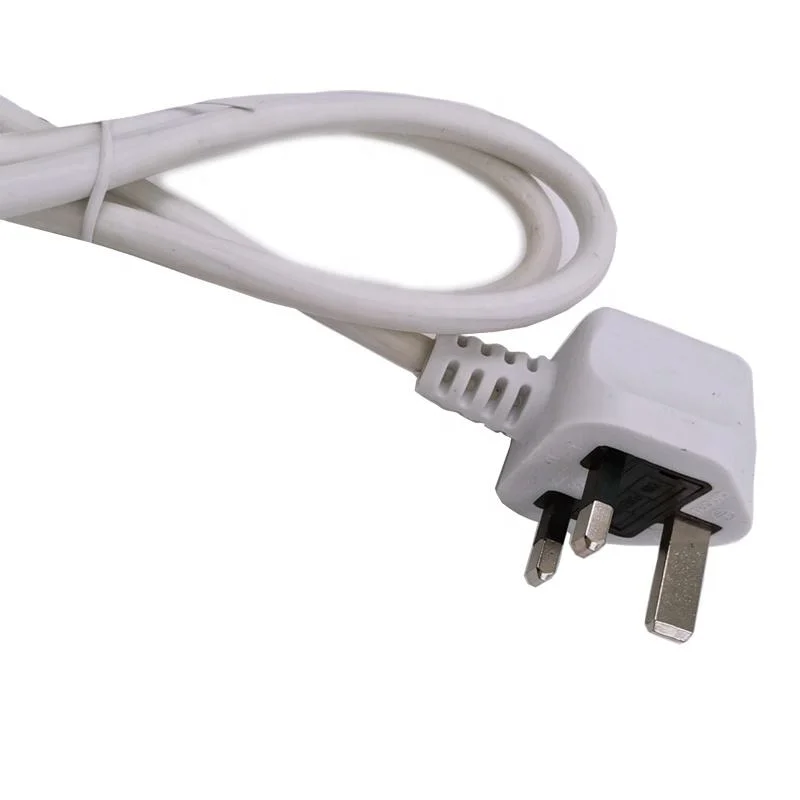 High Quality Custom 3 Pin UK Power Plug Cable 3-Pin Electric Plug UK Laptop Power Cord