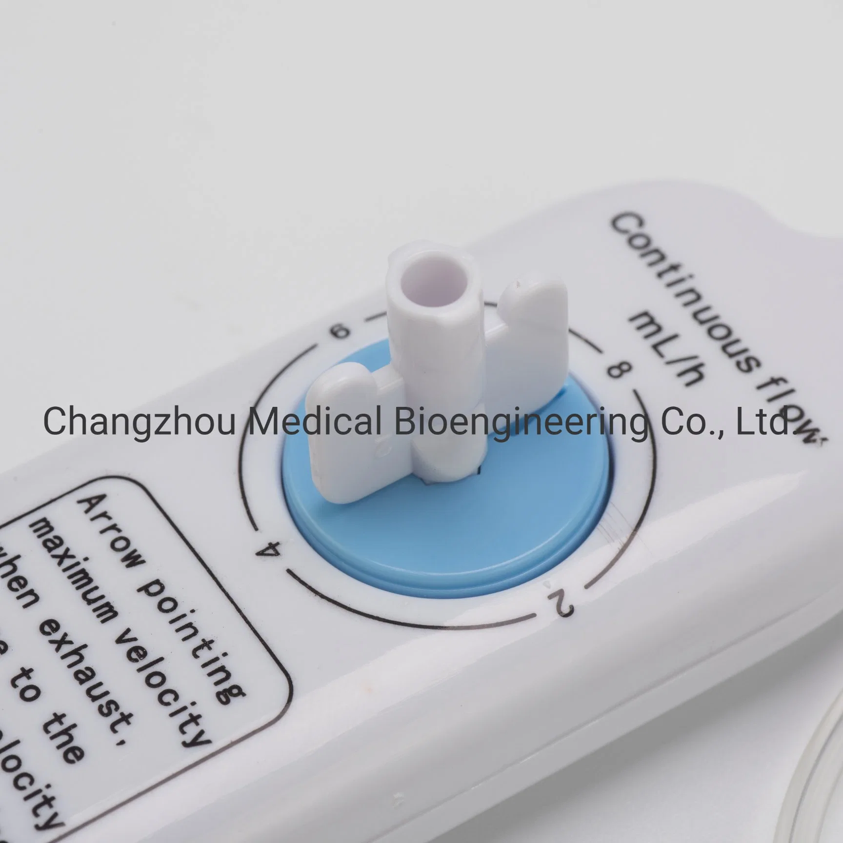 Multirate 60ml Pompe à perfusion volumétrique Portable élastique de la Chine de la pompe à seringue pour perfusion