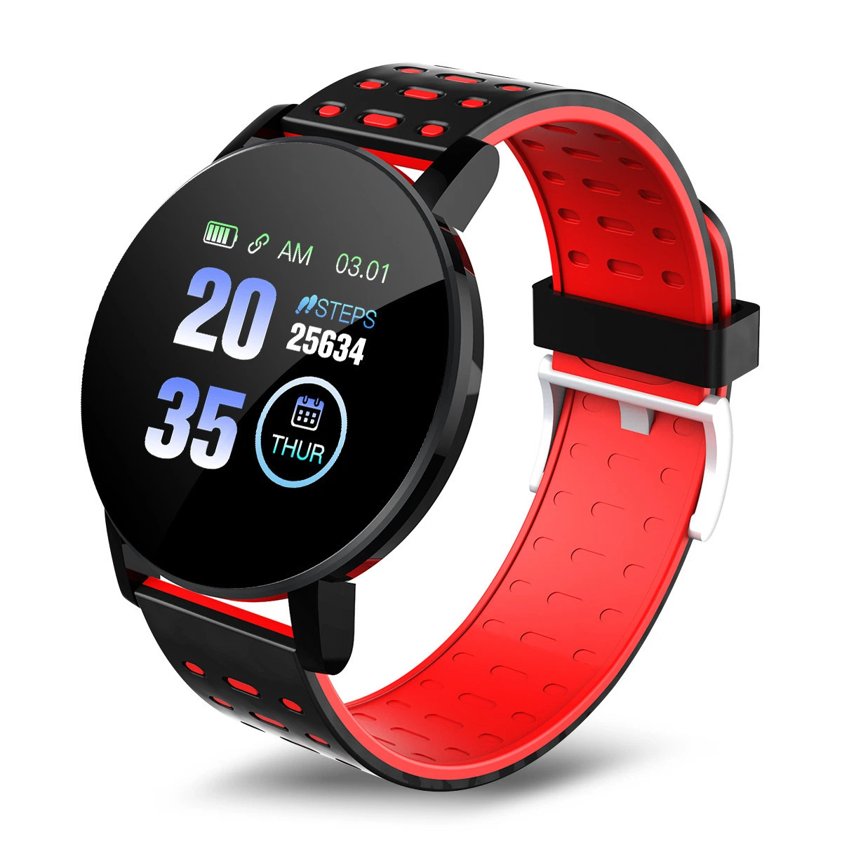 Amazon Hot Smart Watch 119plus New Wrist Bracelet Sport Fitness Tracker 119 Plus Smart Watch