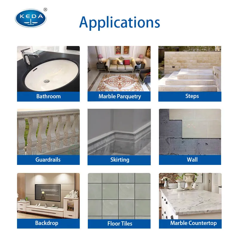 Teeniax Polyurethane-Based Marble Adhesive for Kitchen Surface Repairs