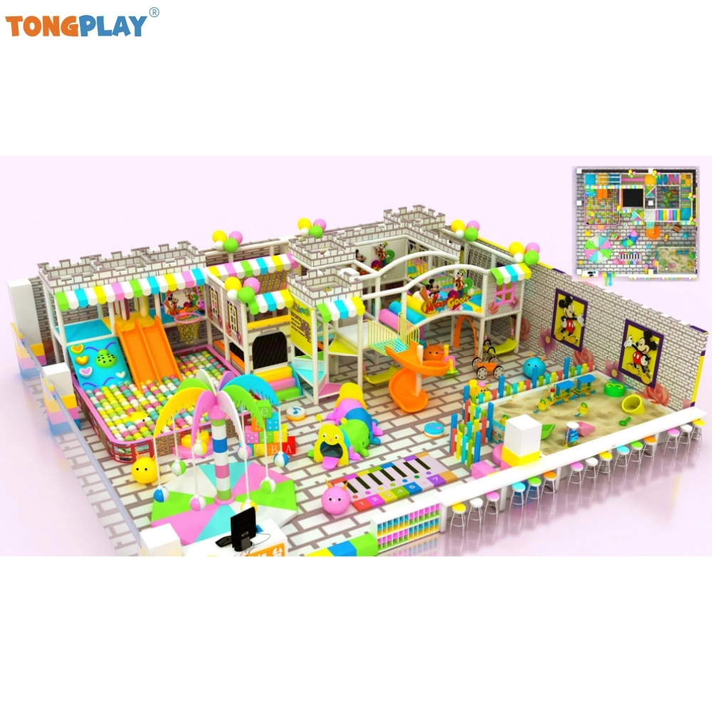 Naughty Castle Playground Vergnügungspark Soft Play Equipment Kids Indoor Spielplatz