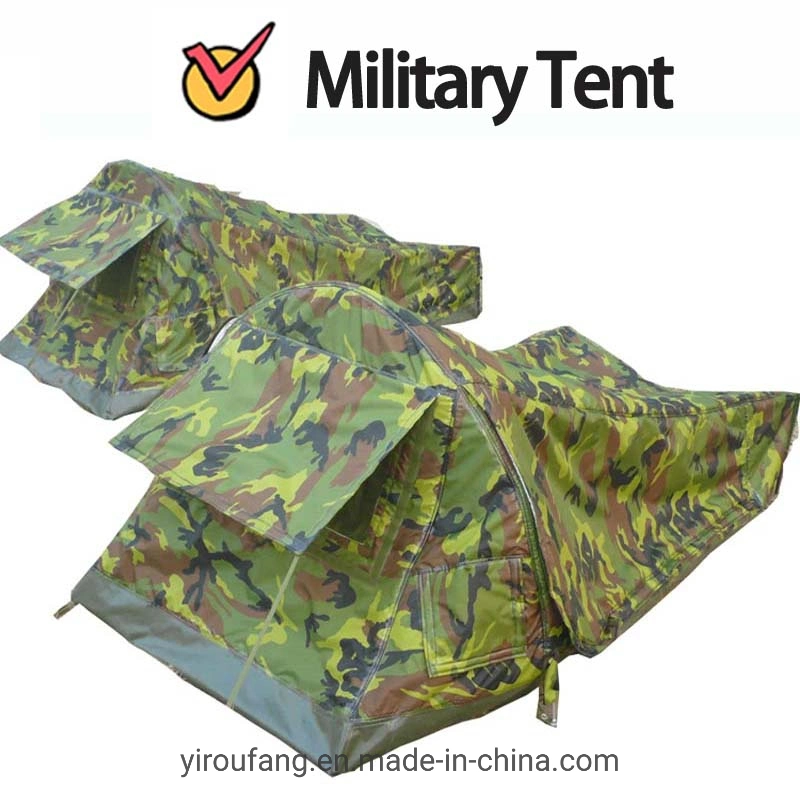 Hot Sale China Relief Tent 1 Army Style 24 Person Tents Outdoor Waterproof Olive Green Canvas for Tent Cheap Portable Camping Folding Bed Designs