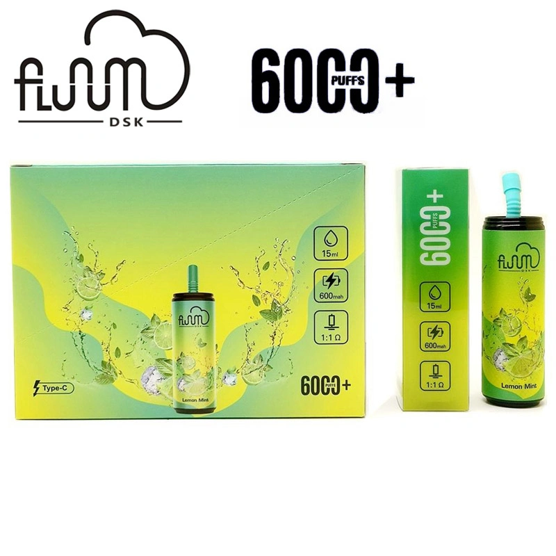 2022new Fluum 6000 Puffs recargables VAPE Cigarette Starter Kits Lápiz VAPE desechable de alta calidad en stock