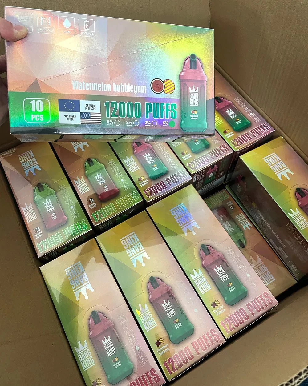 Bang Vapes Puff 12000 Disposable/Chargeable Vape Pen Prefilled Disposable/Chargeables Poco Vape Tornado 10000 Vape 10K Cookies Vape Affordable and Exquisite Craftsmanship