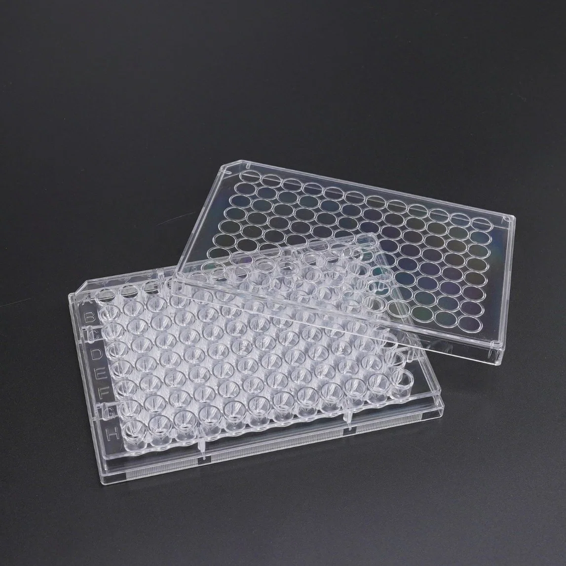 96 Comb magnétique pour micro consommables de laboratoire jetables consommables polypropylène Plaque à puits profonds transparente