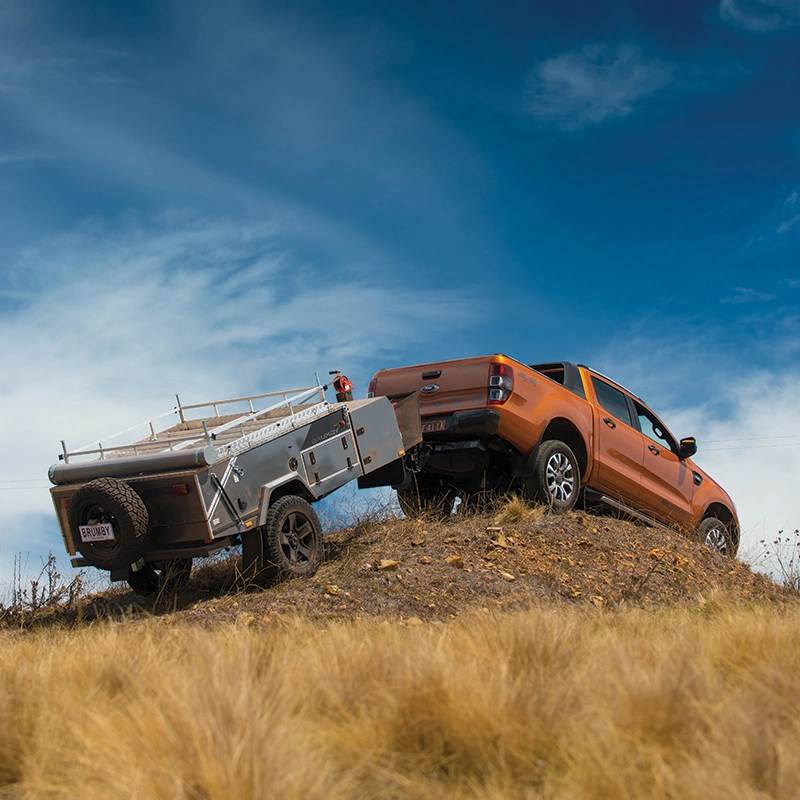 Ecocampor 4X4 по бездорожью алюминиевая задняя складывающаяся Camper поездки прицепов для продажи